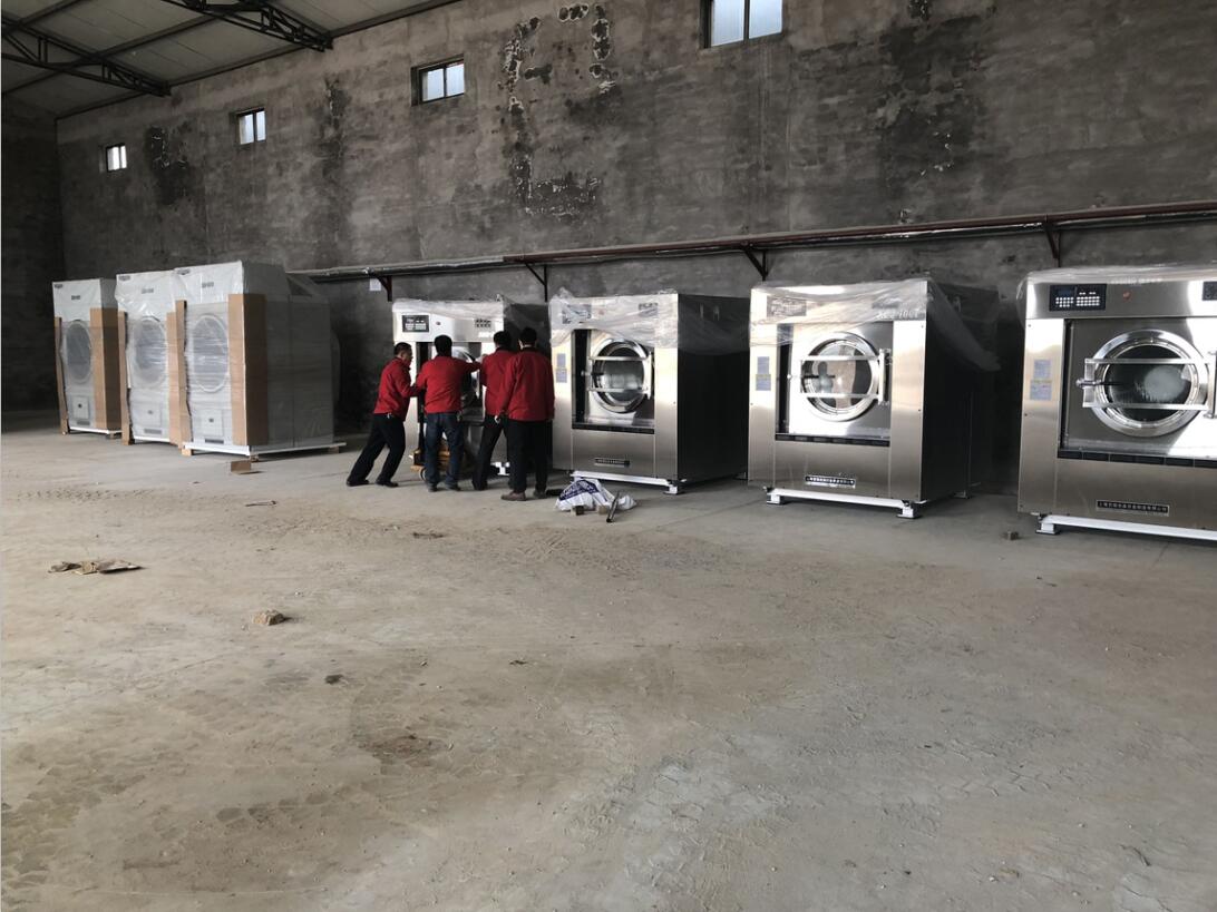 保定洗衣廠(chǎng)洗衣房設(shè)備昨日送貨完畢 保定洗衣廠(chǎng)洗衣房設(shè)備昨日送貨完畢